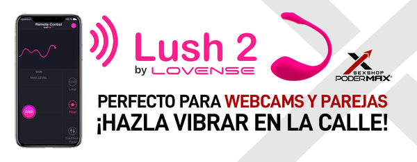 Lush 2 Lovense perfecto para WebCams y Parejas