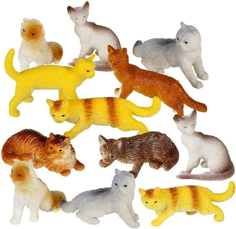 Zoo Animal Figurines Set for Kids, Pack of 12, Assorted Small Animal F ·  Art Creativity