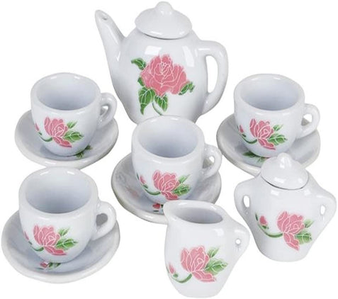 Paint Your Own Play Tea Set for Kids, Ceramic Craft Tea Set for Little ·  Art Creativity