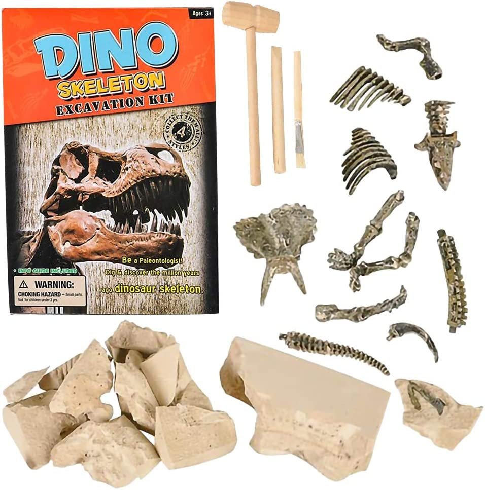 ArtCreativity Dinosaur Deluxe Fossil Excavation Kit, Interactive Dino – Art  Creativity