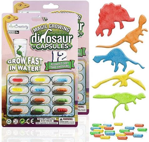 Foam Dinosaur Masks for Kids - Pack of 12 - Assorted Vibrant Dino Desi ·  Art Creativity