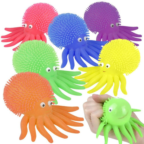 Yeaqee 8 Pcs Octopus Bath Toys, Fidget Toys Sensory Stress Relief Pool Toys  Octopus Toy Octopus with Gel Beads for Stress Relief Goodie Bag Fillers,  Boys and Girls, 6.3 Inch - Yahoo Shopping