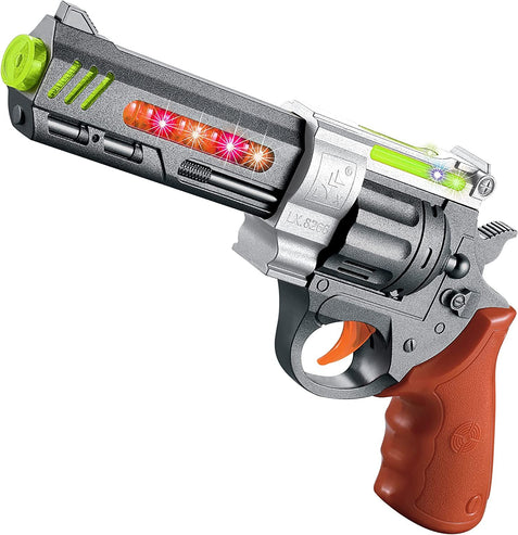 Pistolet jouet MP5K Future Gun - lumière LED - son de tir - effet