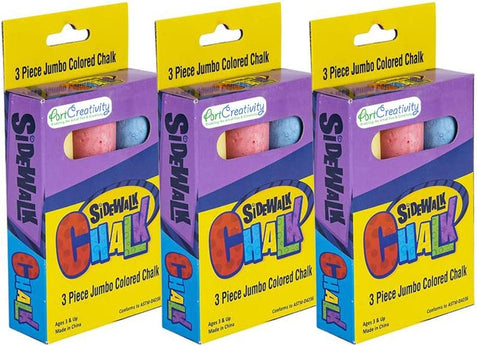 Jumbo Chalk Two Pack - It's Elementary