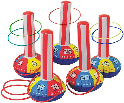 Gamie Floating Ring Toss Game for Kids, Outdoor Carnival Game Set with ·  Art Creativity