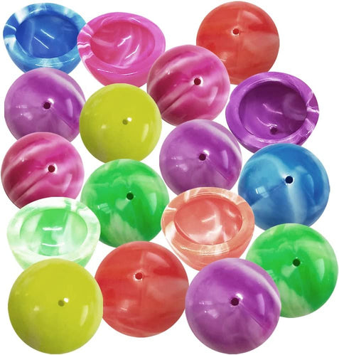 Great Choice Products 1.25 inch Vinyl Sport Ball Poppers - Pack of 24 - Assorted Colors - Awesome Pop Up Toy - Ideal Impulse Item - Great Smal