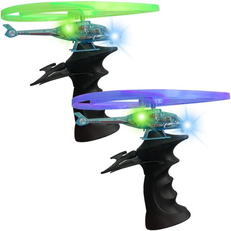 ArtCreativity Light Up Ninja Star Flying Discs, Set of 2, Spy Ninja Toys  for Boys and Girls with Cool LEDs, Easy-Toss Ninja Stars for Kids, Outdoor
