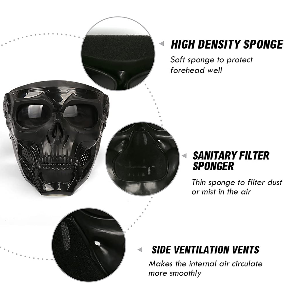 Gear Full Face Skull Mask – Techwear Official