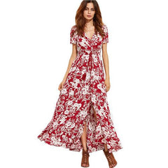Selena Floral Maxi Dress