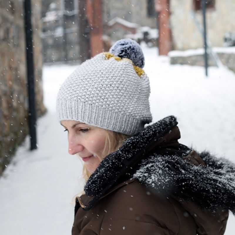 Kids Hat And Matching Scarf Knitting Pattern - Handy Little Me