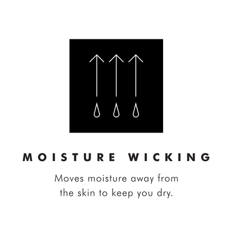moisture wicking benefits