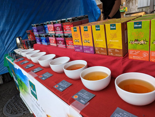 スリランカフェスティバルの中でスリランカ紅茶ブランドとして出店したディルマ紅茶