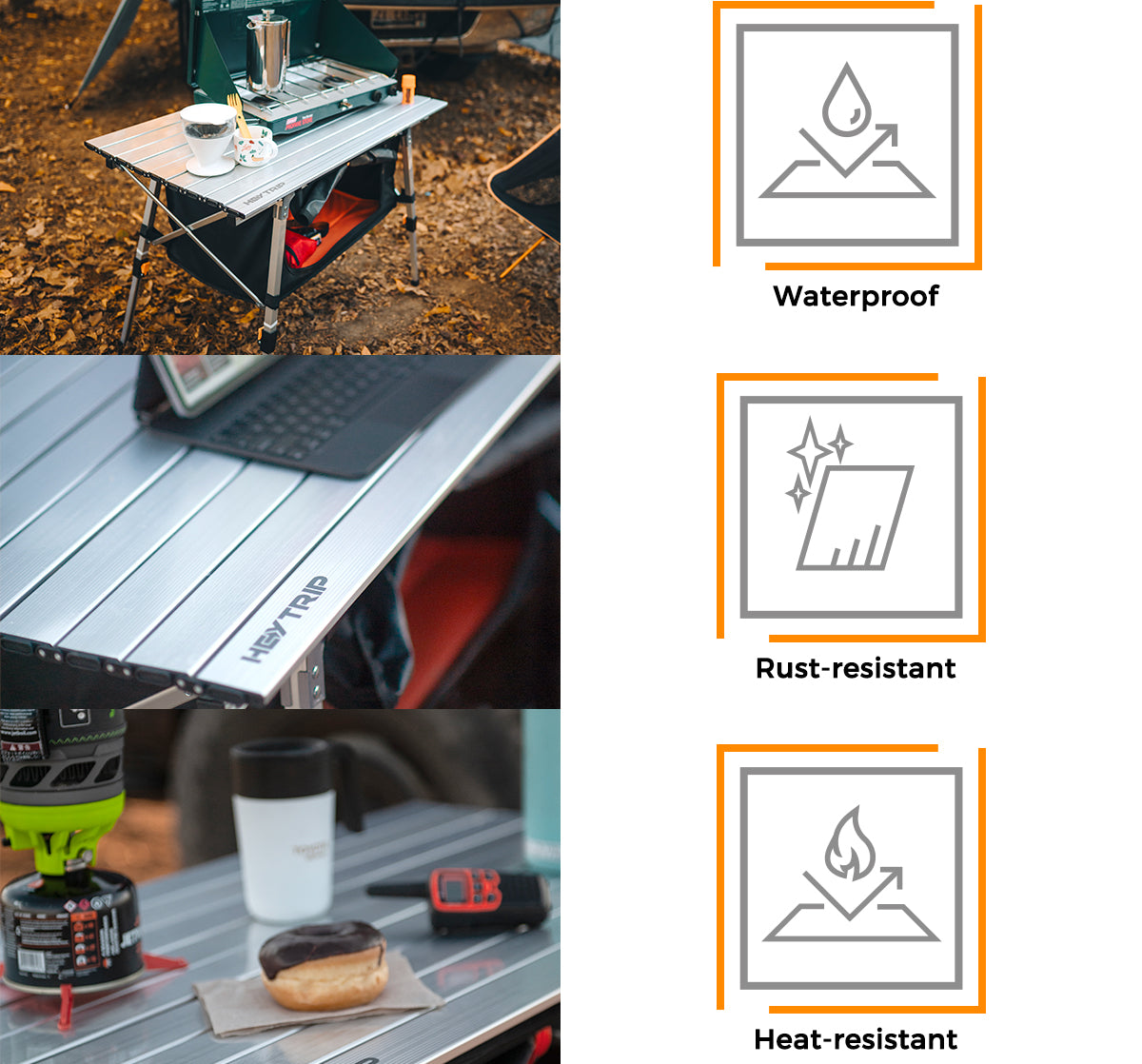 Achetez Shinetrip A370-t0m 90cm Camping Extérieur Table Pliable