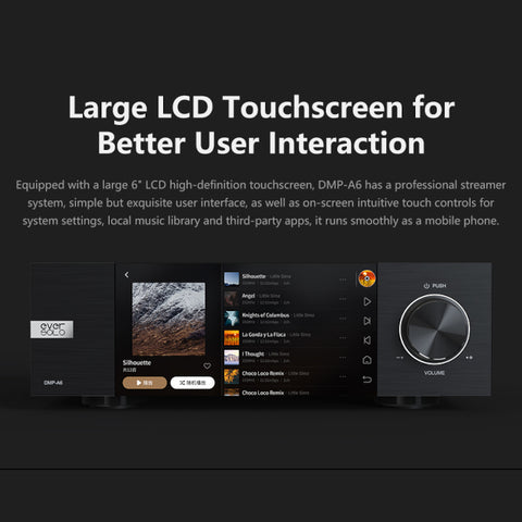 Large LCD touchscreen for better user interface