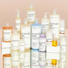 This is an image of Olapex products used in the Ippodaro Natural Salon Blog (THE San Antonio Salon that prioritizes your health) titled, "Olaplex.. Friend Or Enemy?"