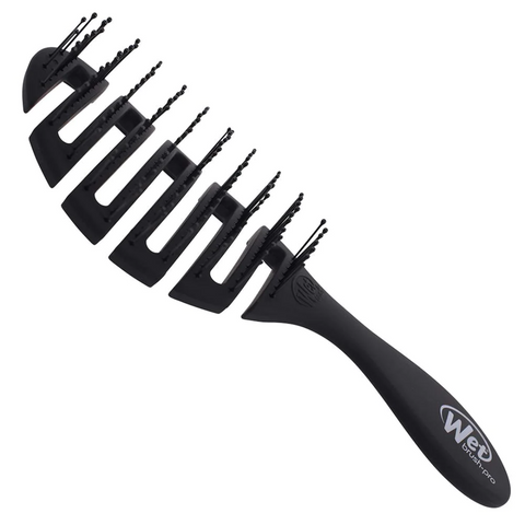 Alt Text: This is image is used in the Ippodaro Natural Salon blog post titled, “Why Are there So Many Types of Hair Brushes? What You Need to Know. This image features a wet brush flex pro.
