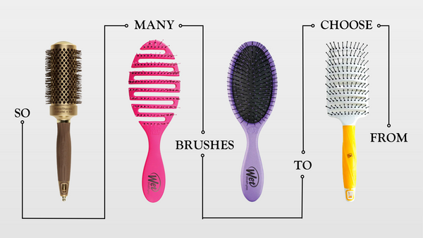 5 Types of Hair Brushes You Need, and How to Use Them