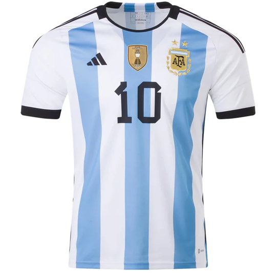 Lautaro Martinez Argentina National Team adidas 2022/23 Home Authentic  Player Jersey - White