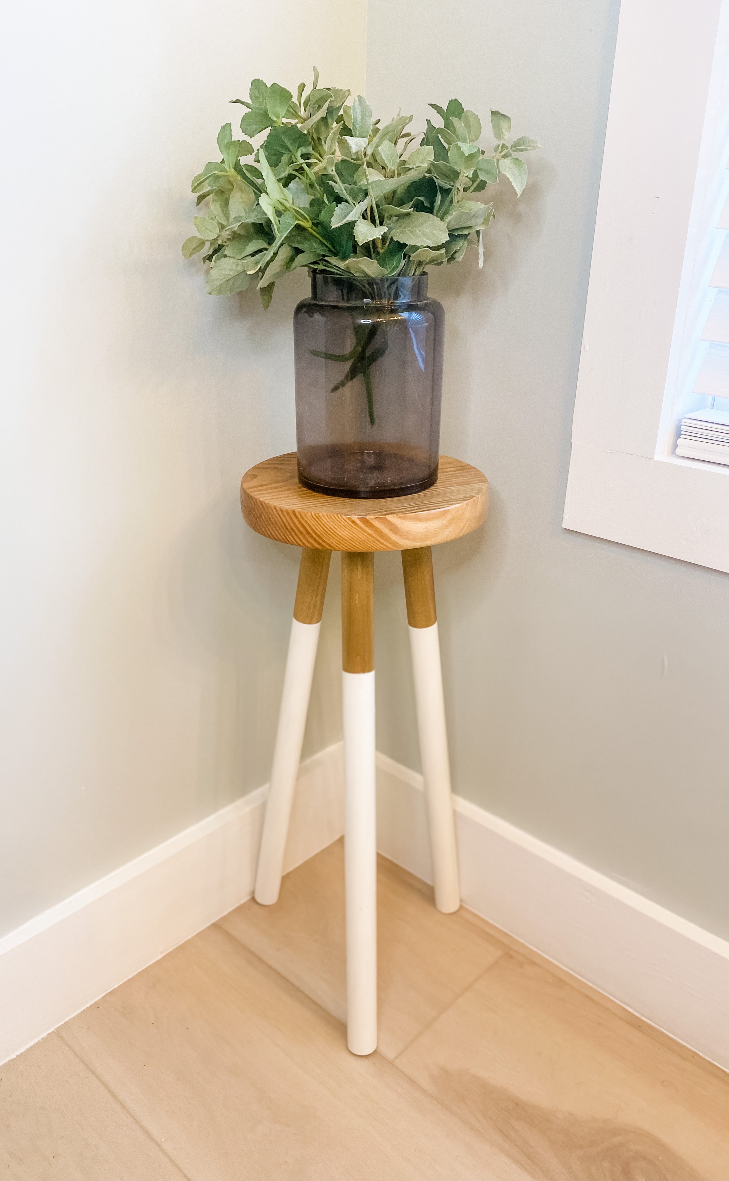 tall stool for plants