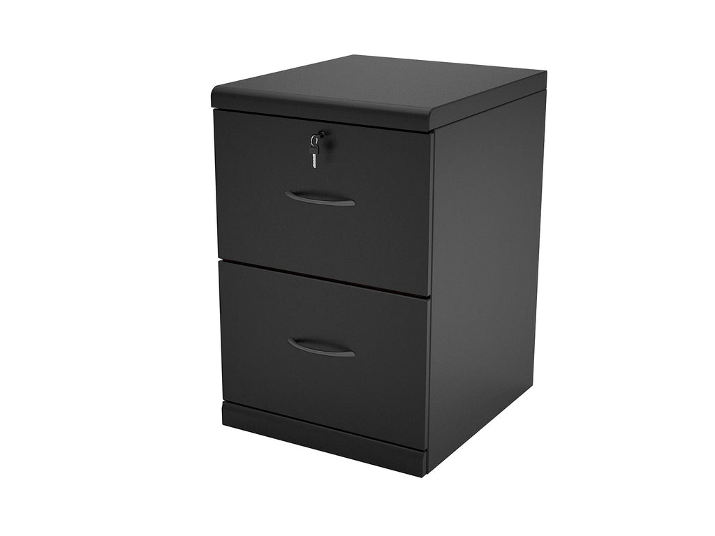 2 Drawer Black Vertical File Z Line Designs Inc