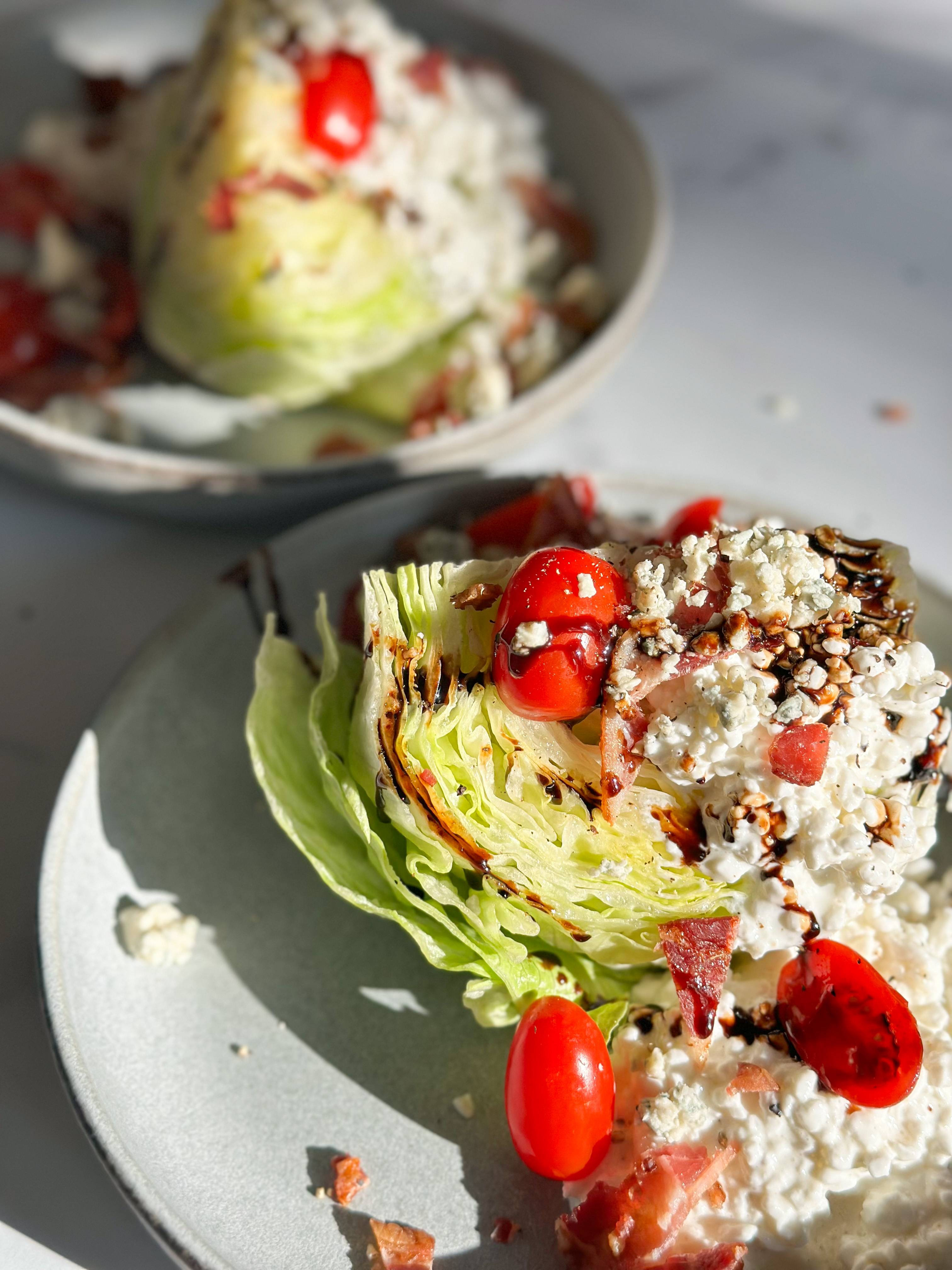 High Protein Lettuce Wedge Salad