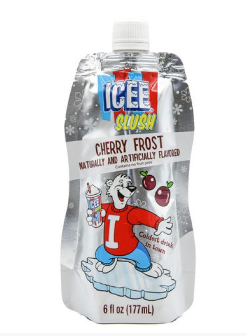 Icee Slush Cherry Frost Candy World Usa 2041