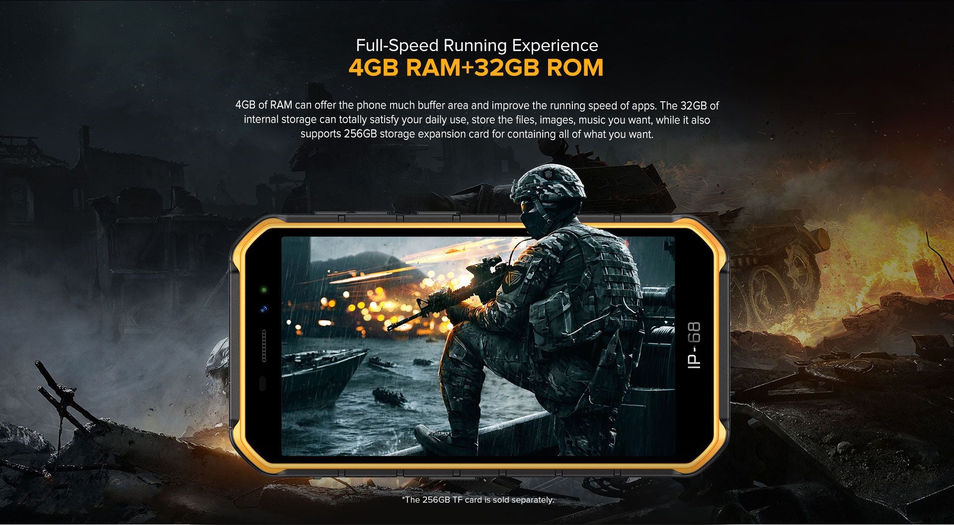 Ulefone Armor X7 ProI P68IP69K Smartphone With 5.0-inch HD Screen