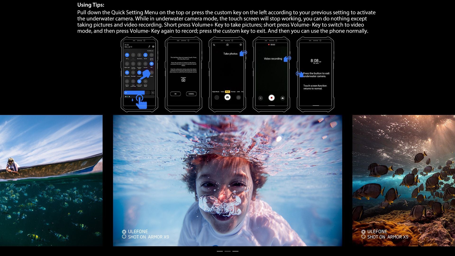 Ulefone Armor X9 Dual 4G Smartphone With Underwater Camera