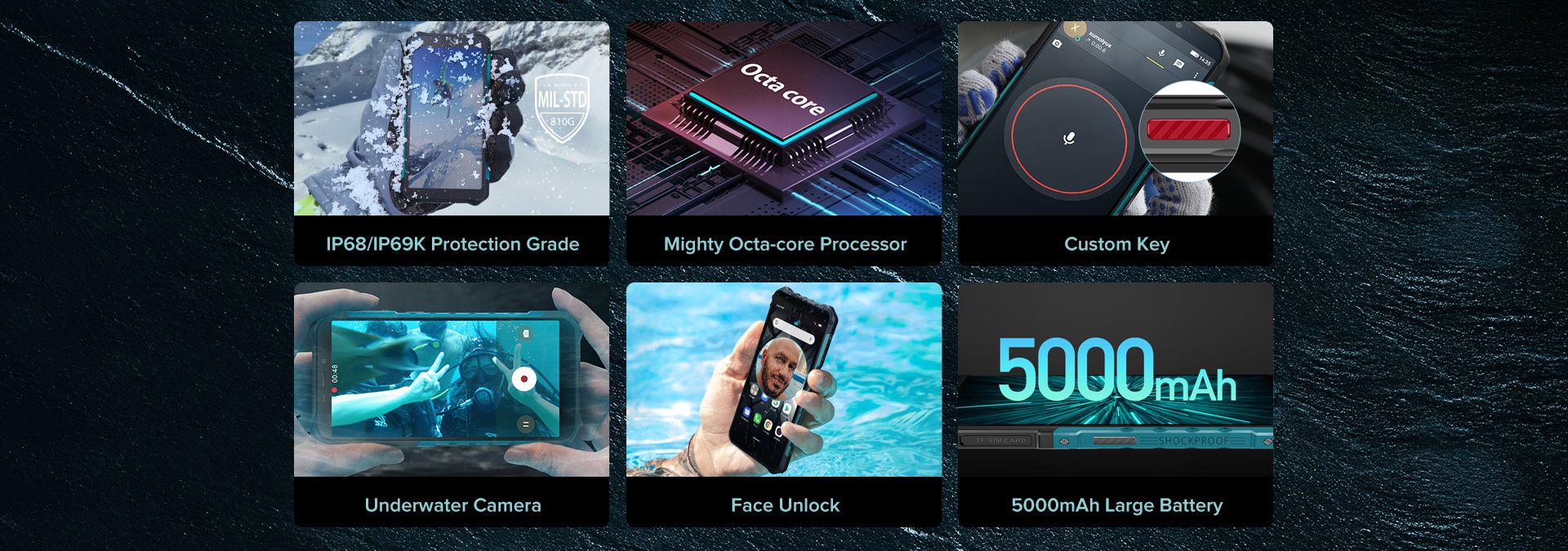 Ulefone Armor X9 Dual 4G Smartphone With Underwater Camera