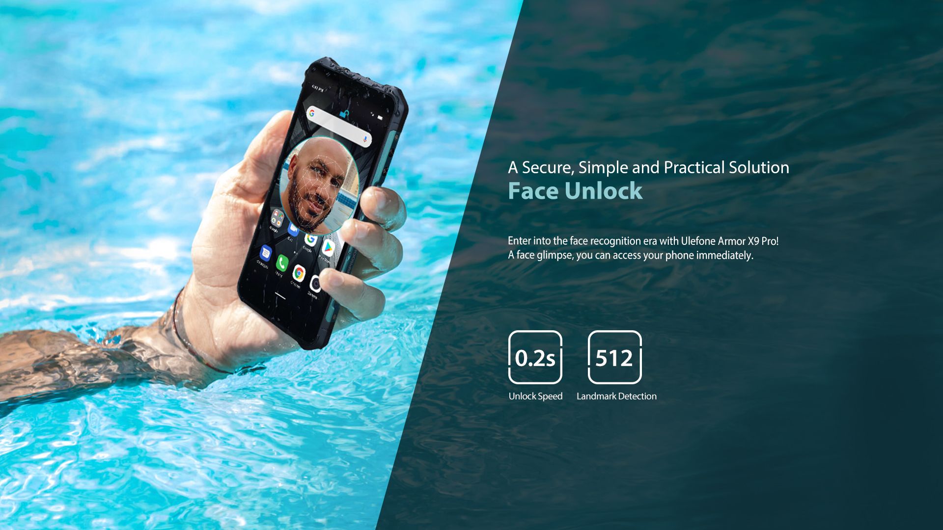 Ulefone Armor X9 Pro Dual 4G Smartphone Support Face Unlock