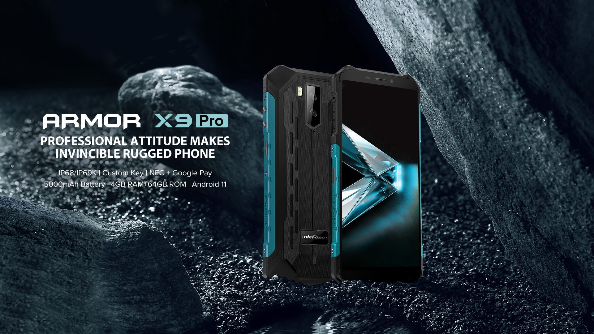 Ulefone Armor X9 Pro Dual 4G Smartphone Support Face Unlock