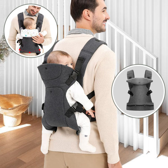 porte bébé physiologique soulage le dos et les bras