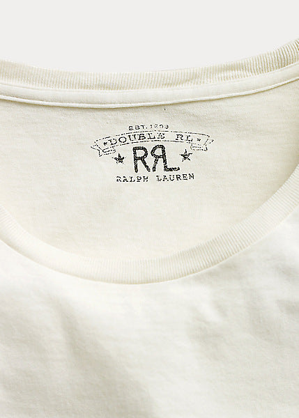 RRL Cotton Jersey Crewneck T-Shirt Black