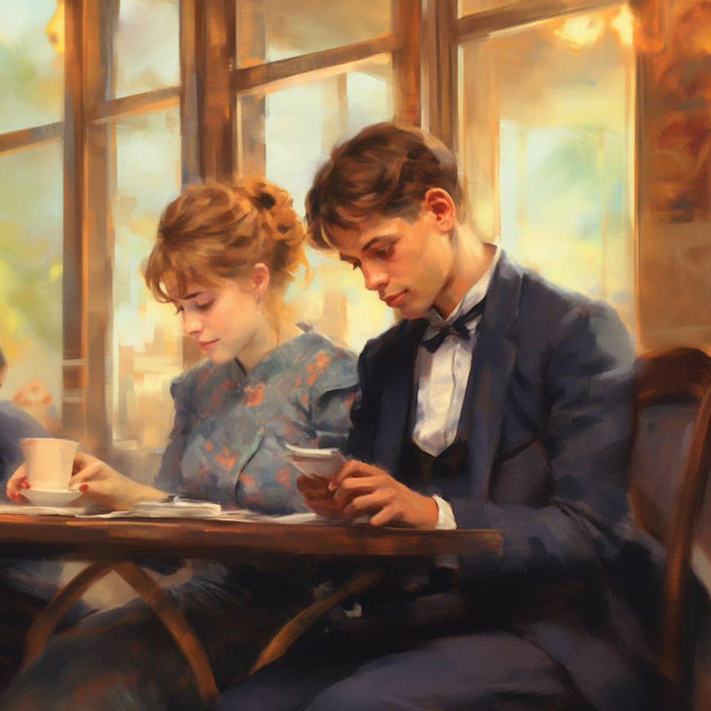 a Renoir-style painting by Midjourney art