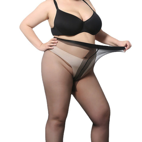 plus size silk sockings