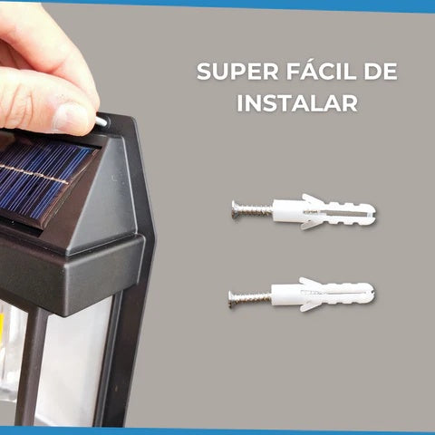 Luminária Solar Decorativa