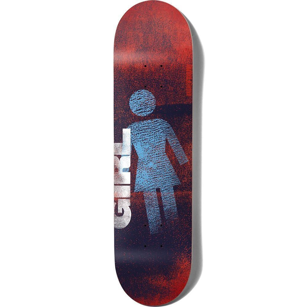 Girl Skateboards X Preduce Skateboard Deck Brophy 8.375