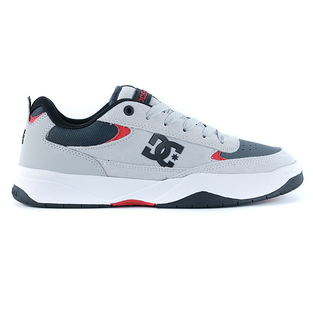 DC Shoe Co Penza Grey Red Skate Shoes – Black Sheep Store