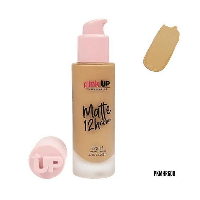 Maquillaje Pink Up Matte Cover 12h Cobertura Media – Juels Cosmetics