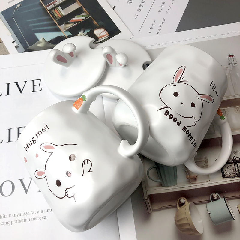 Cheerful Rabbit Mug