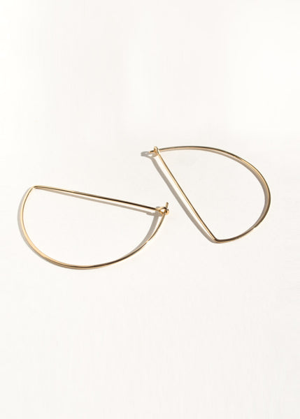 Bow Hoops – Minoux Jewelry