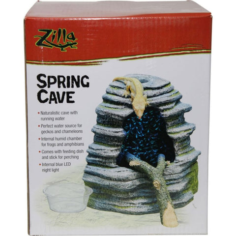 Zilla Spring Cave Reptile Decor