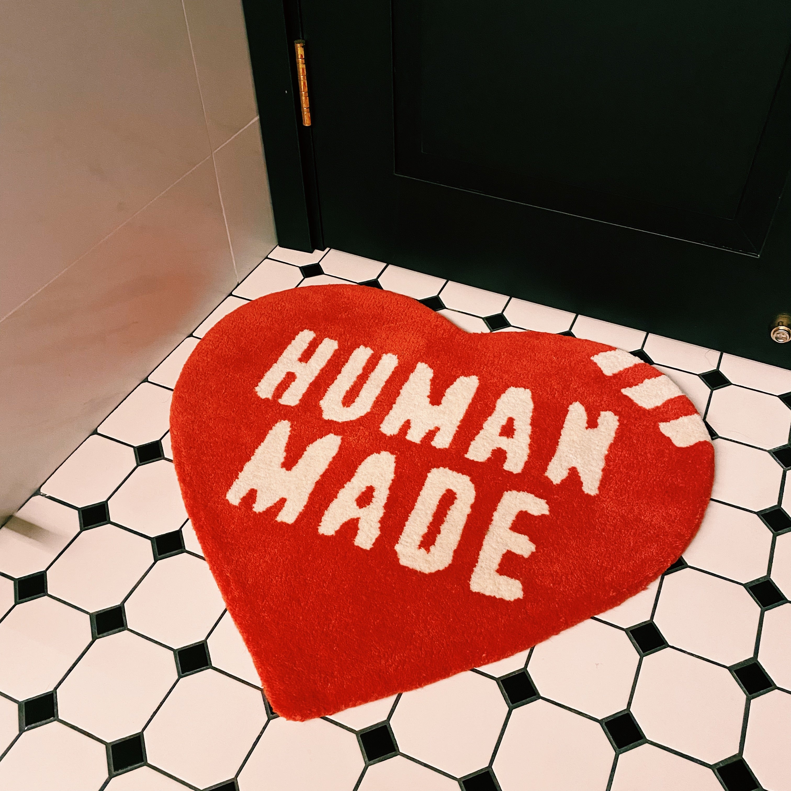 Human Made Heart Rug Small Human Made