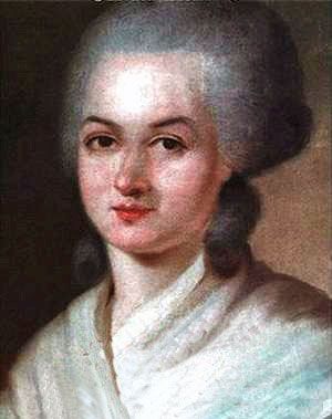 Retrato de Marie Gouze.