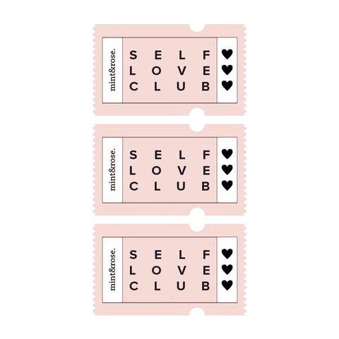 Ticket Self love club mint&rose