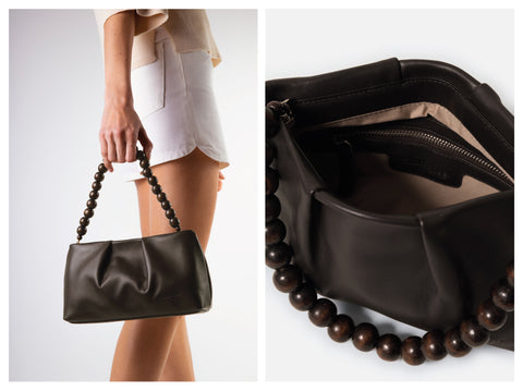 bolso vilma chocolate mint&rose