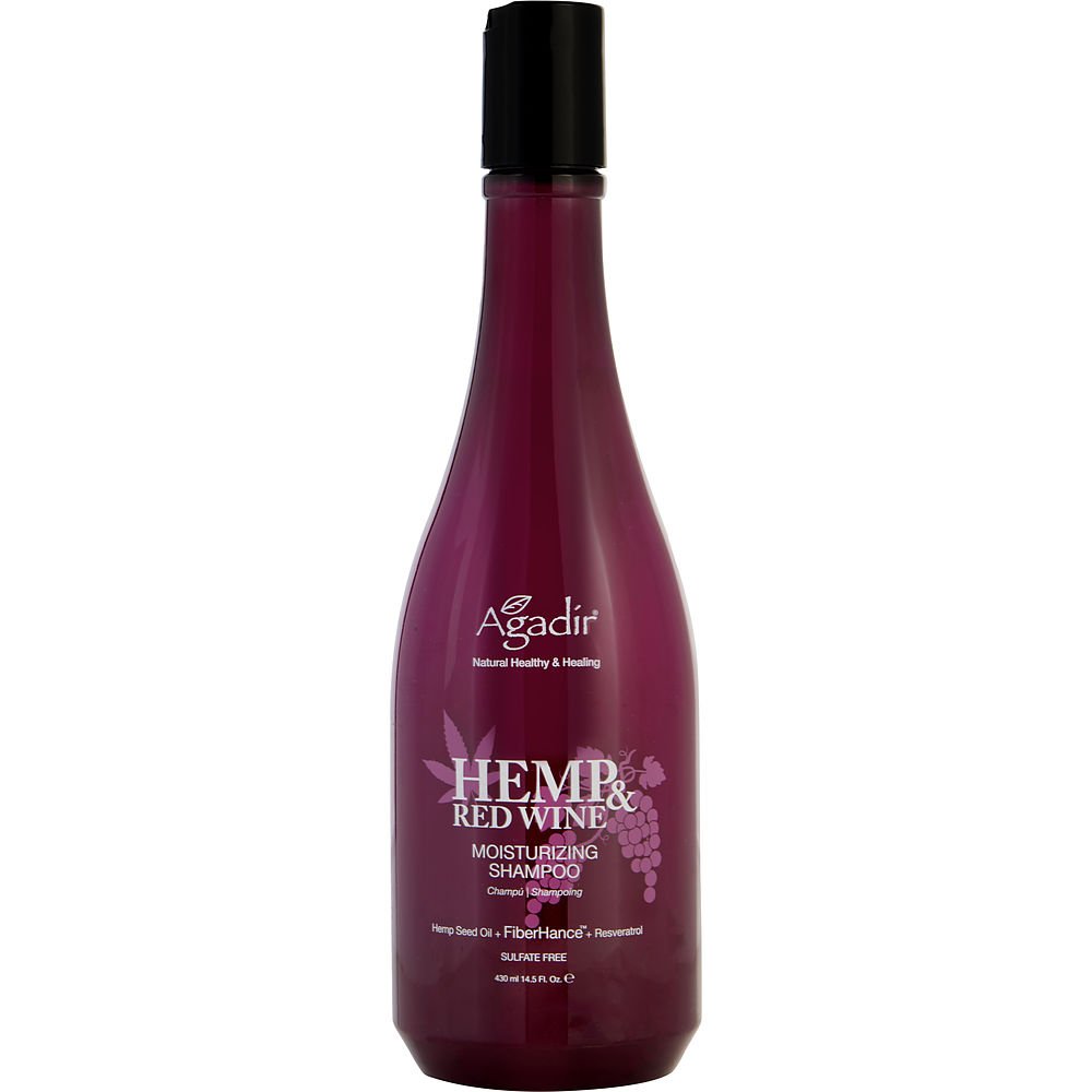 AGADIR by Agadir HEMP & RED WINE MOISTURIZING SHAMPOO 14.5 OZ
