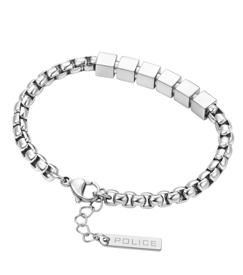Police PEAGB0010401 Strip II Stainless Steel ID Bracelet - A98293 | F.Hinds  Jewellers