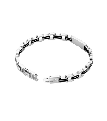 Police Men's Lanshu Collection Black Stainless Steel Bracelet Watch 48mm -  Macy's