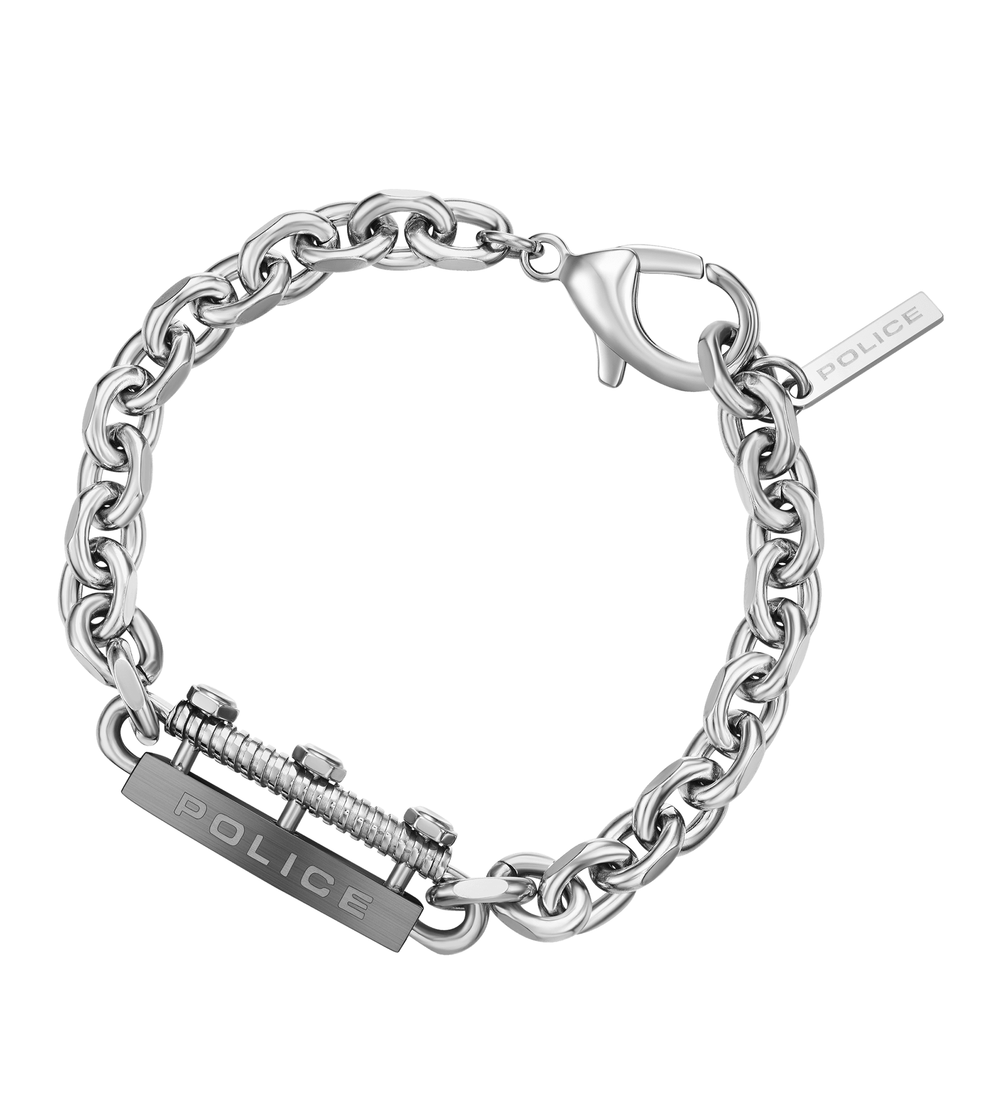 Police PJ.25135BSS/01-S Bracelet for Men : Amazon.in: Fashion